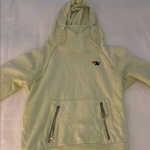 Aviator nation neon yellow hoodie